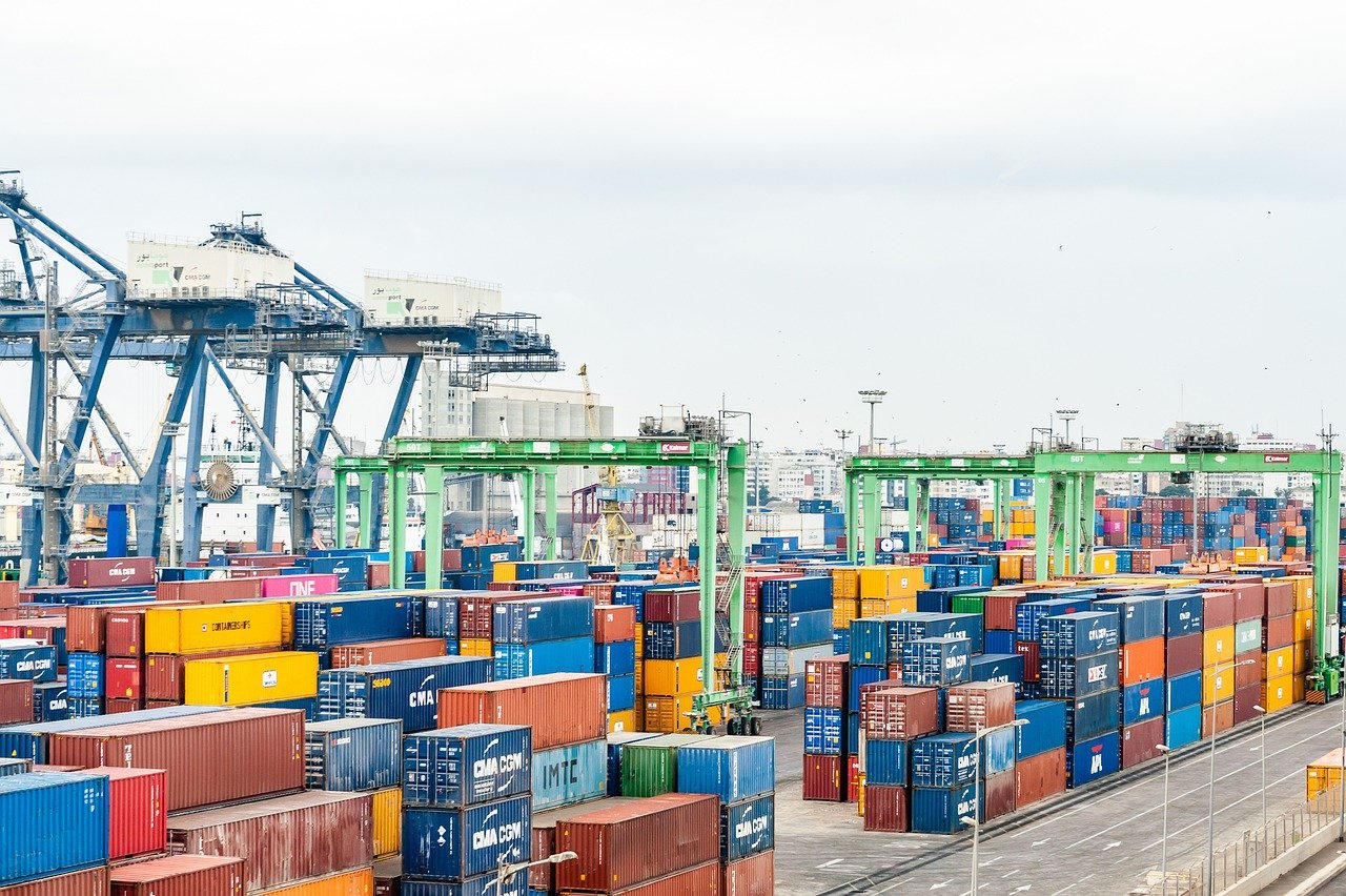 port container export cargo 4602964